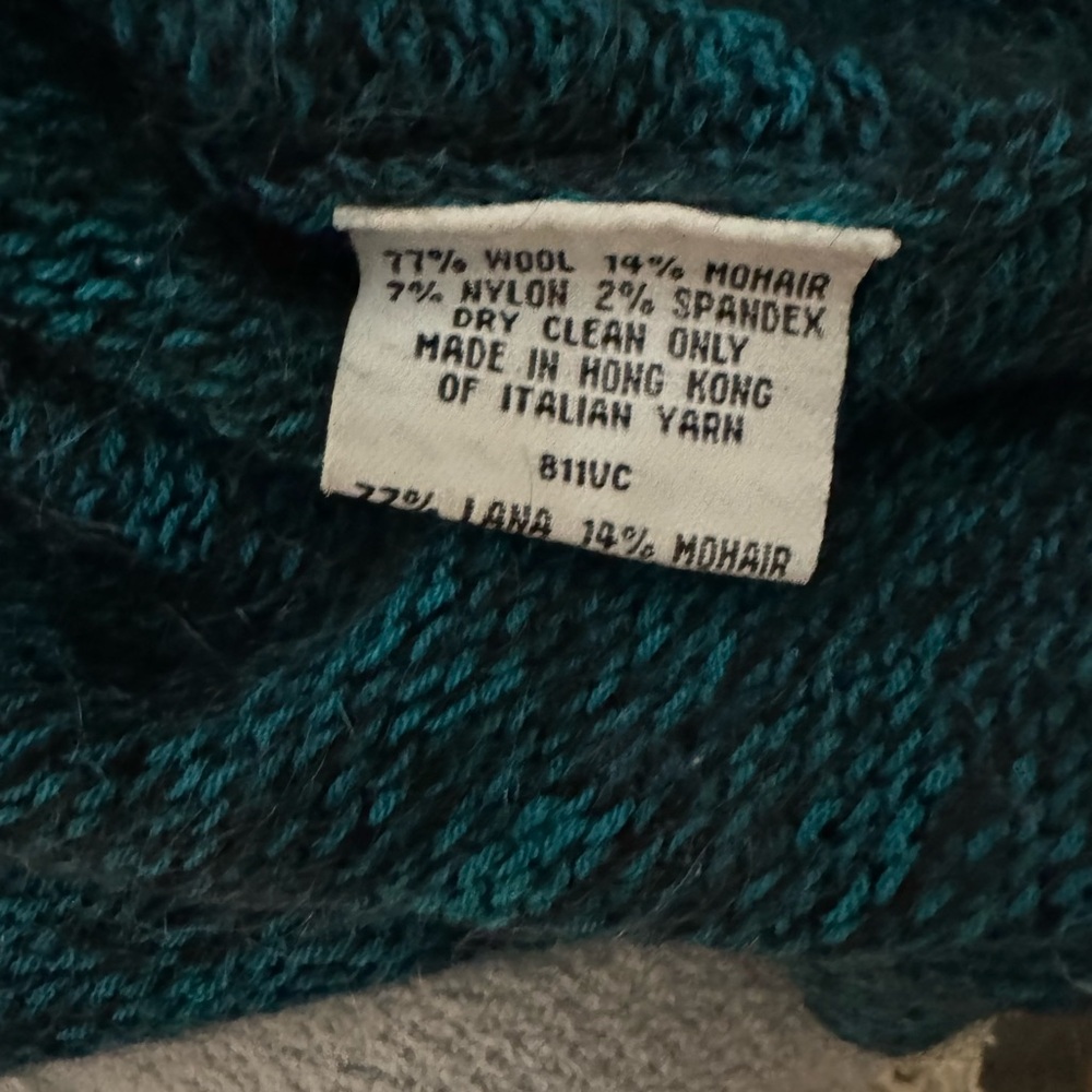 Eileen Fisher Deep Teal Cardigan - Picture 4 of 4